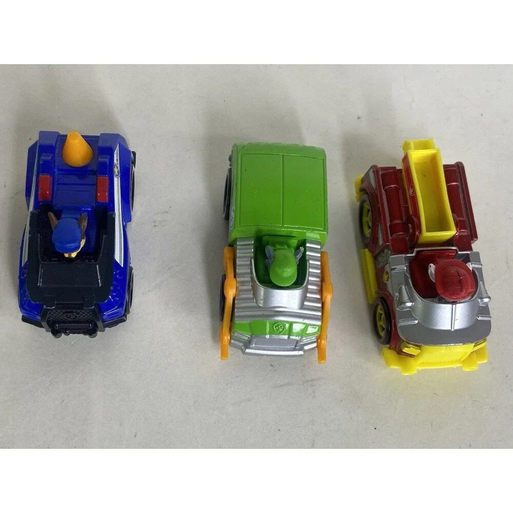 Paw Patrol True Metal Die Cast Toy Car Lot Chase Rubble Zuma Rocky Marshall